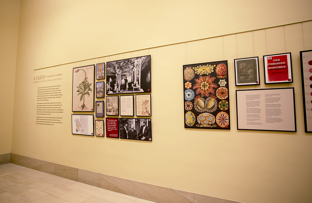 A Taste of Harvard Library Highlights from the Archives and Special